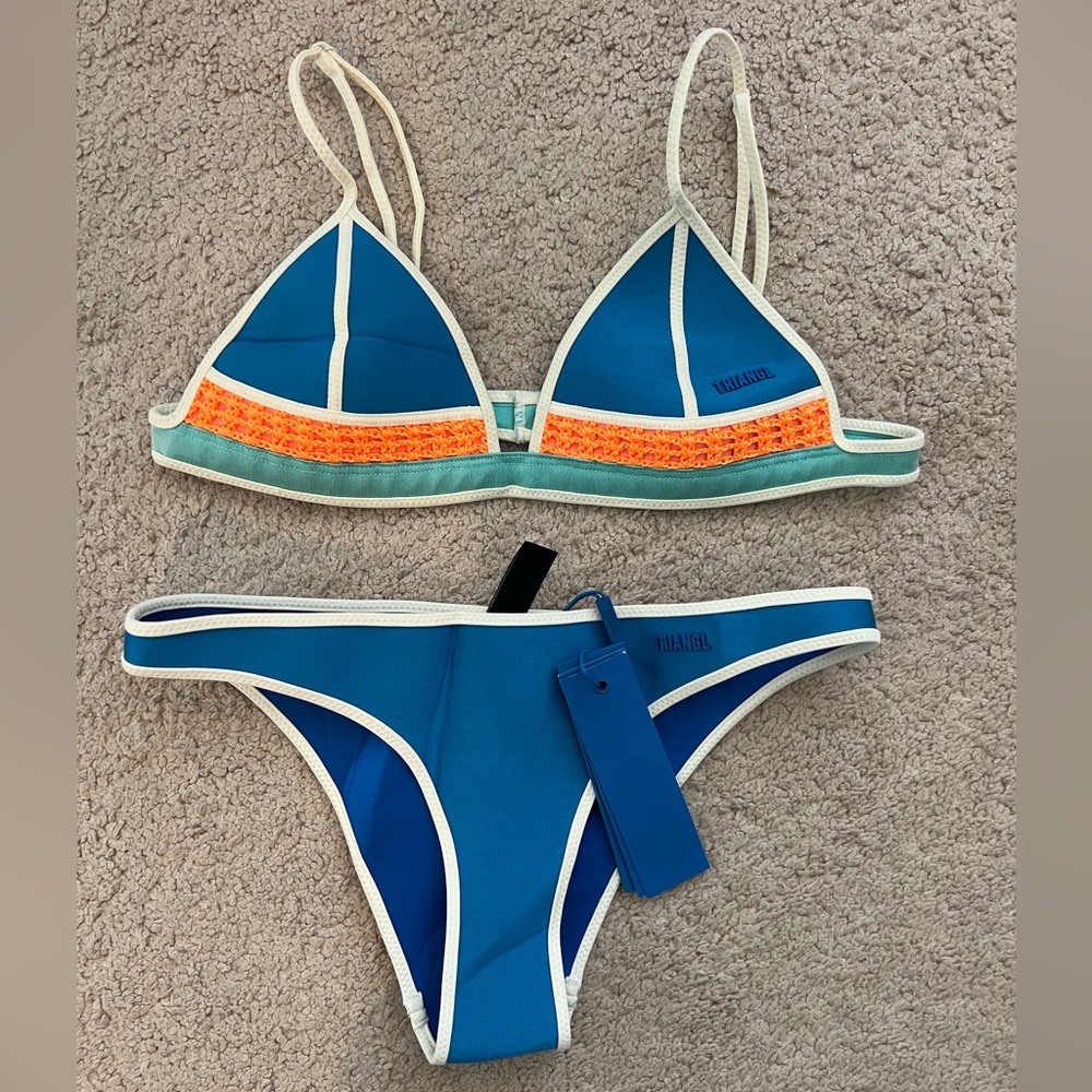 Triangl Neoprene Bikini Set